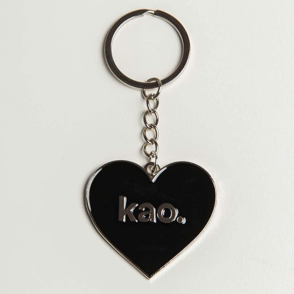 kaotiko Llavero Heart Kao Black Rebajas