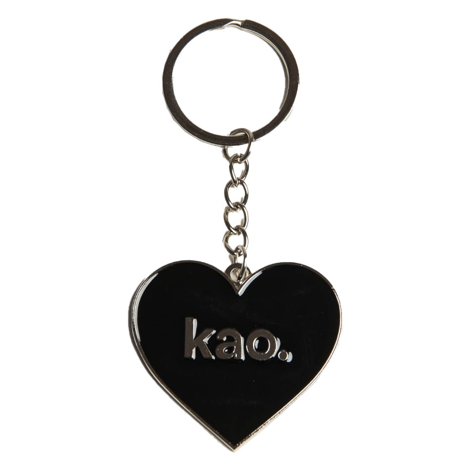 kaotiko Llavero Heart Kao Black Rebajas