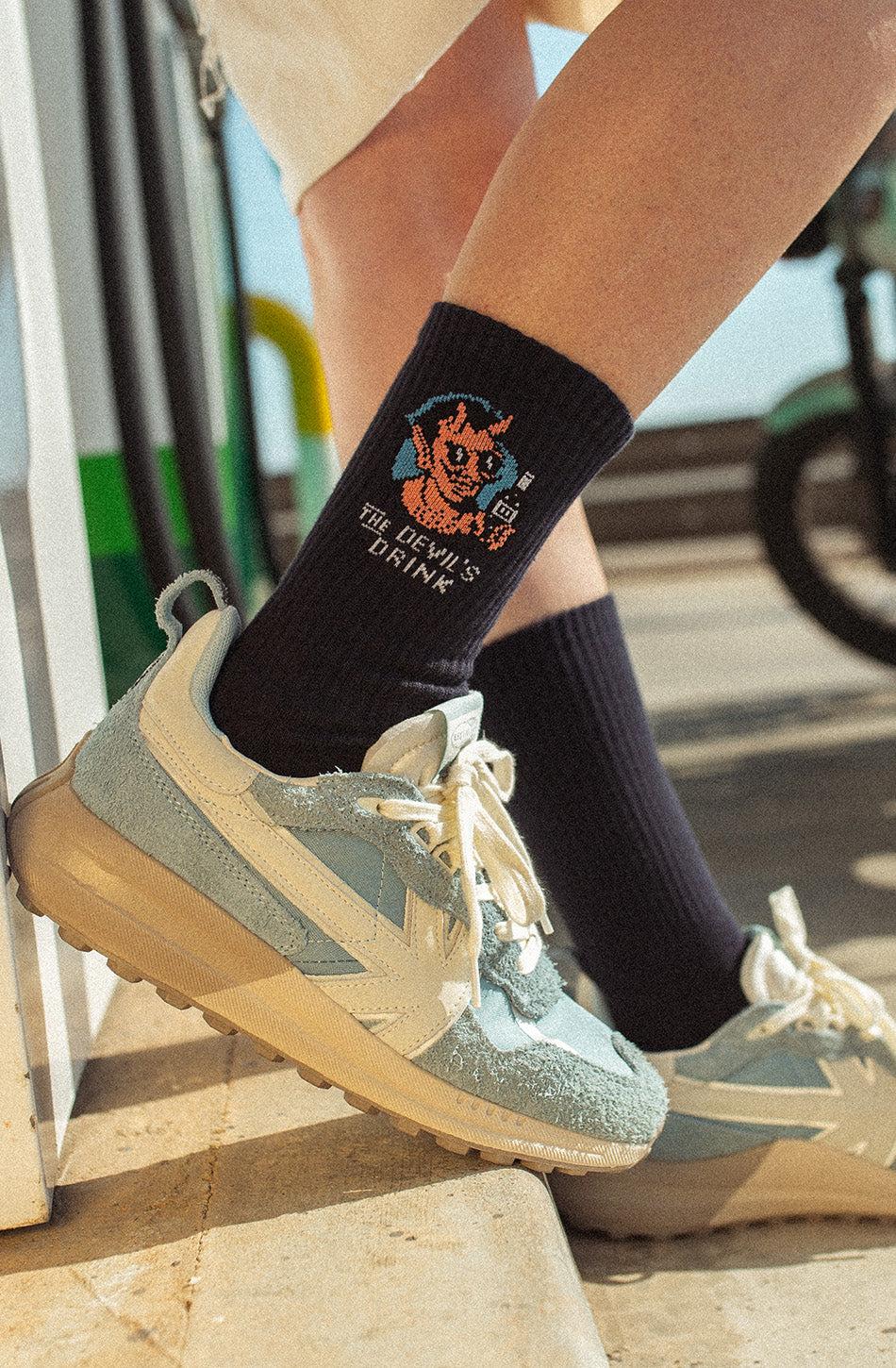 kaotiko Calcetines Devil Drinks Navy COMPRAR AHORA