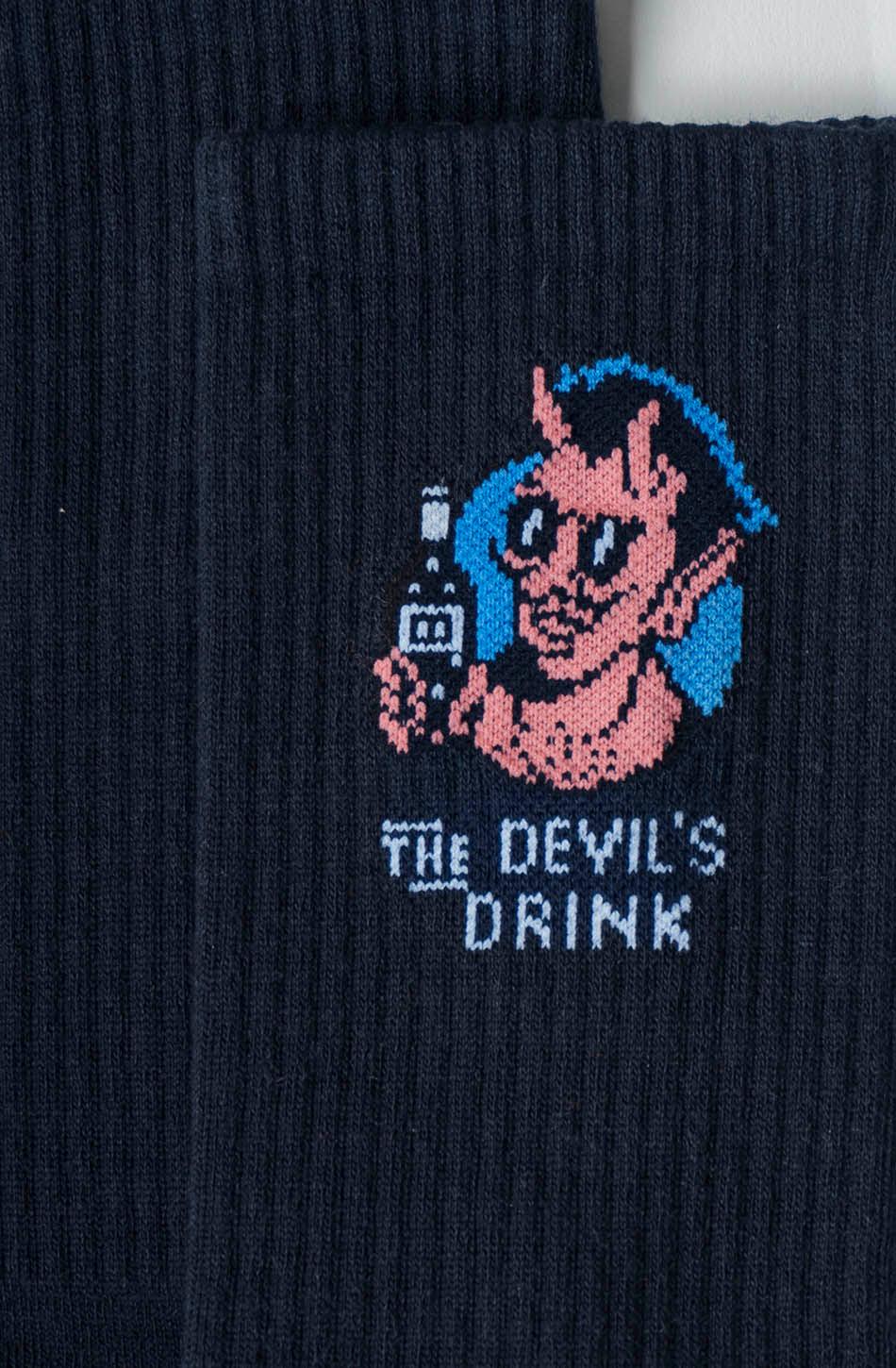 kaotiko Calcetines Devil Drinks Navy COMPRAR AHORA