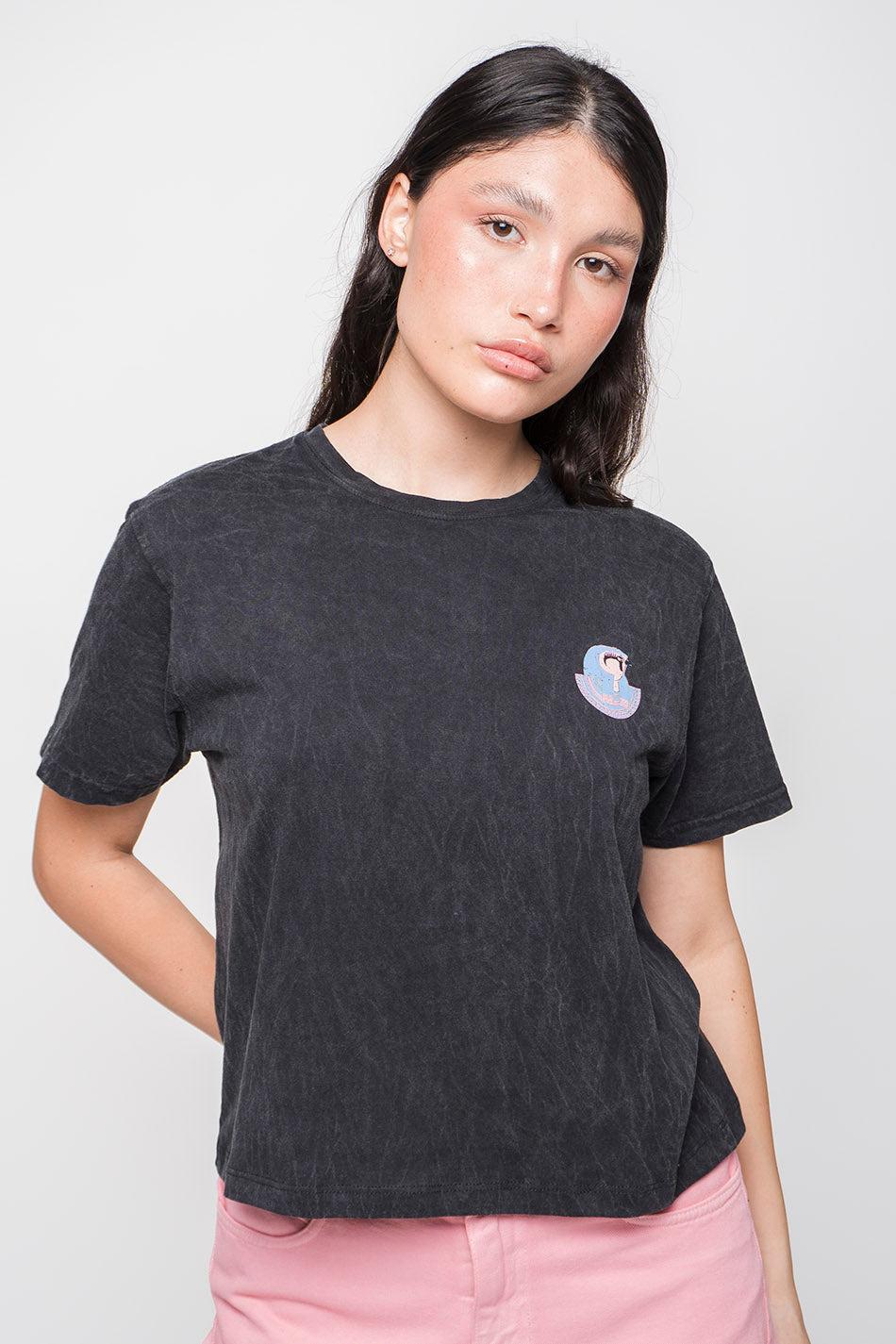 kaotiko Camiseta Washed Timeless Immensity Black Gran oferta