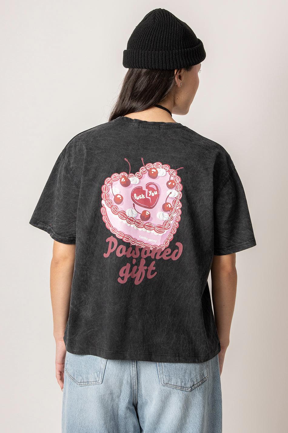 kaotiko Camiseta Washed Poisoned Gift Black Envío gratis