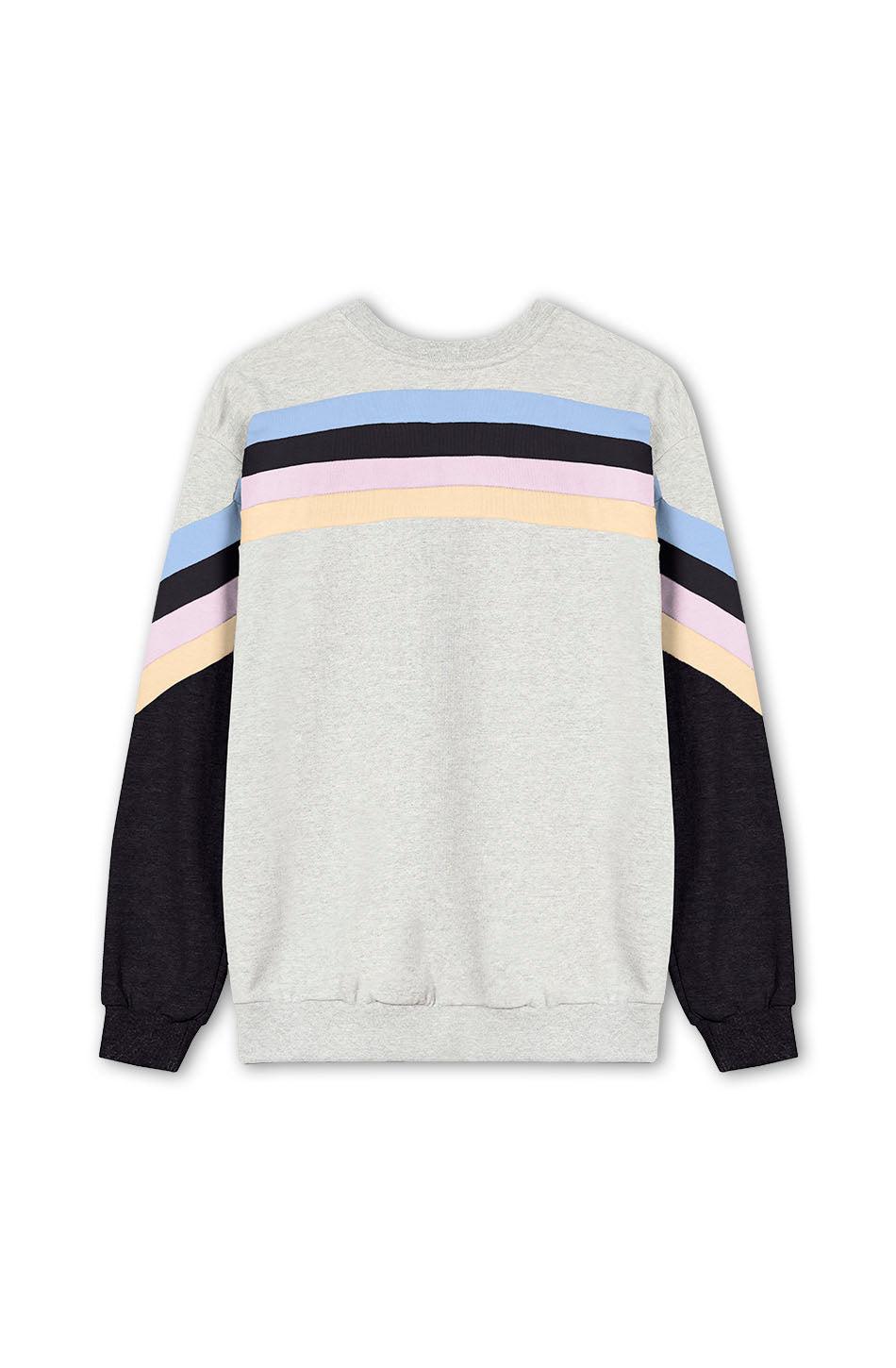 kaotiko Sudadera Walker Gray/ Black/ Niagara Grandes descuentos