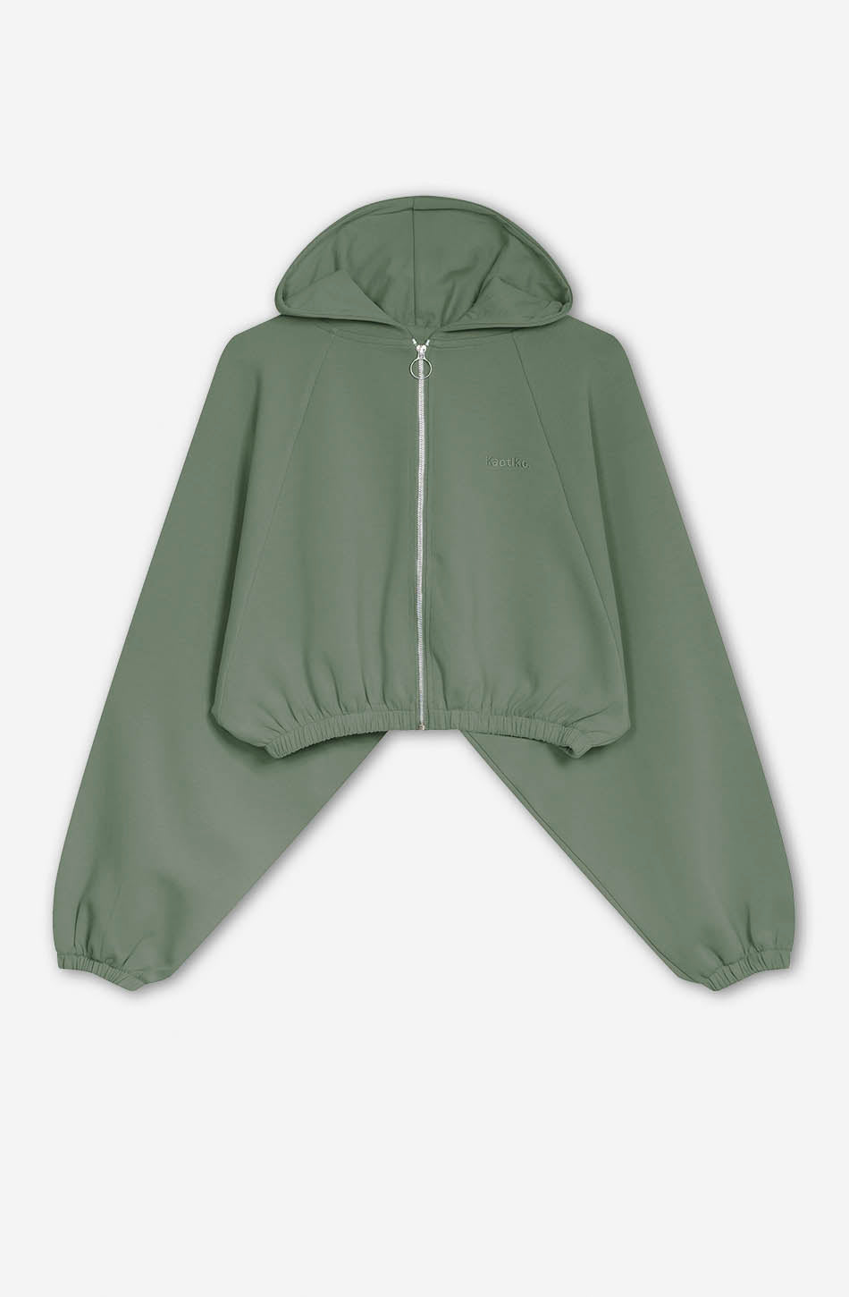 kaotiko Sudadera Zipper Jacket Giulia Interlock Olive Limitado a 3 días