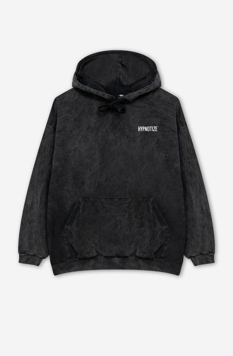 kaotiko Sudadera Washed Hypnotize Black Oferta exclusiva