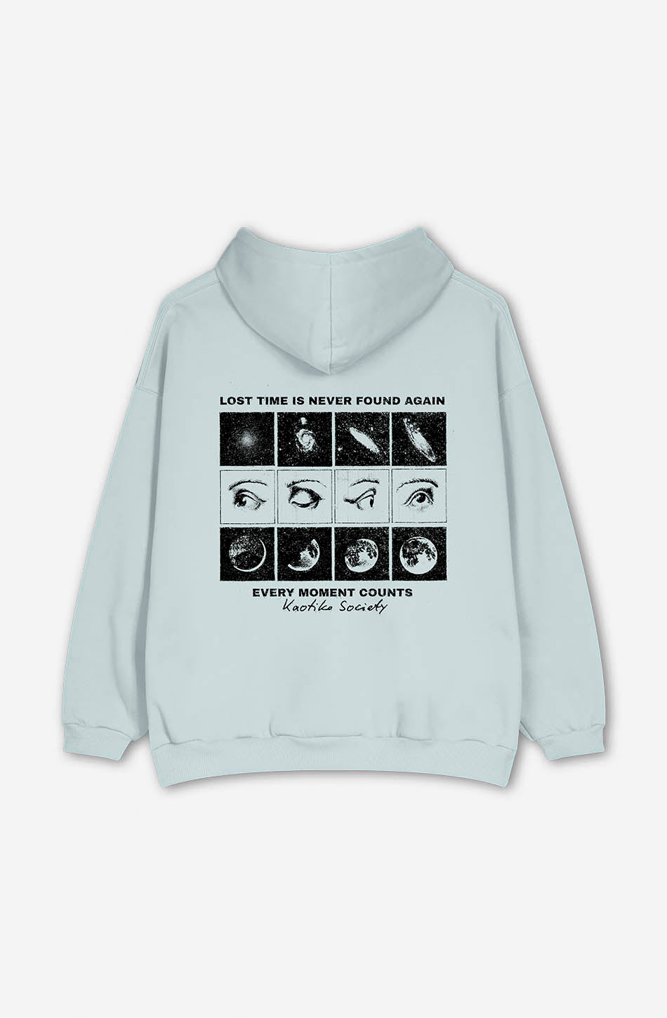 kaotiko Sudadera Washed Phases Eyes Cloud