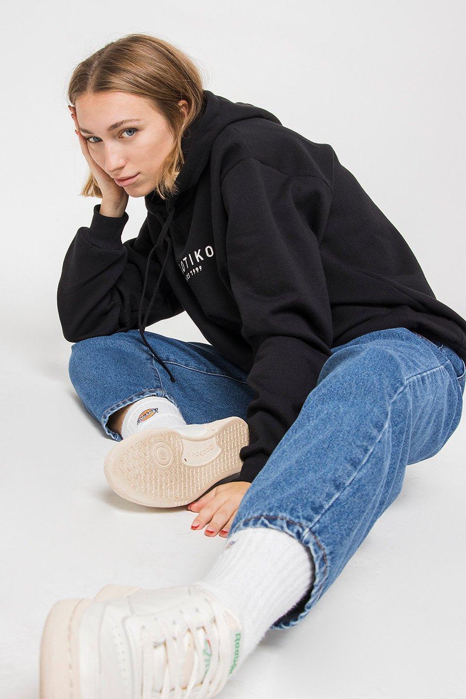 kaotiko Sudadera Vancouver Negro Ofertas de temporada