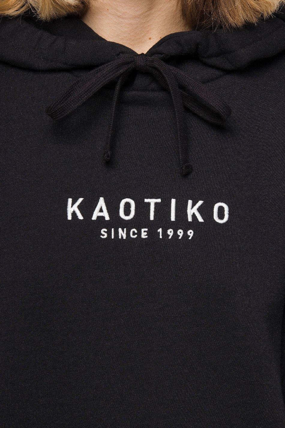 kaotiko Sudadera Vancouver Negro Ofertas de temporada
