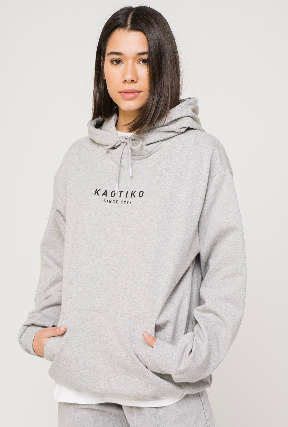 kaotiko Sudadera Vancouver Gris Vigoré Outlet online