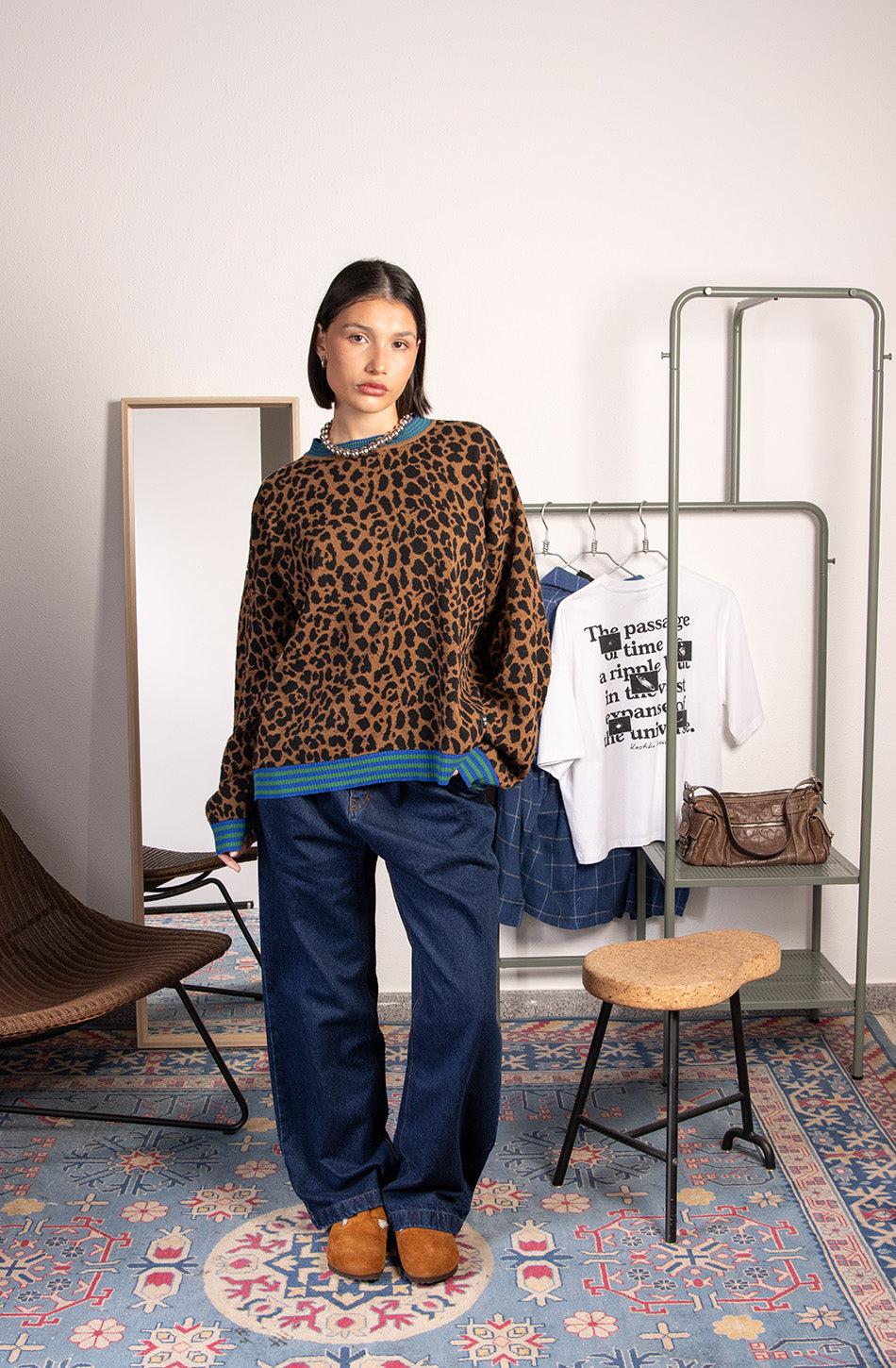 kaotiko Jersey Burning Rebellion Leopard Descuento