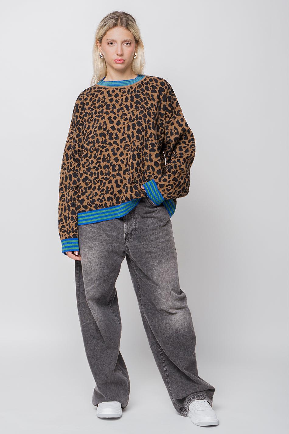 kaotiko Jersey Burning Rebellion Leopard Descuento