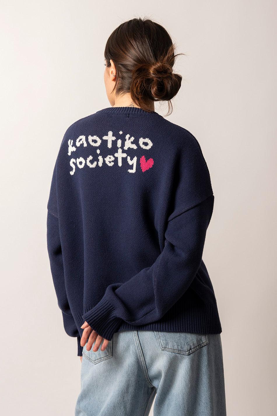 kaotiko Jersey Mushroom Navy Tienda