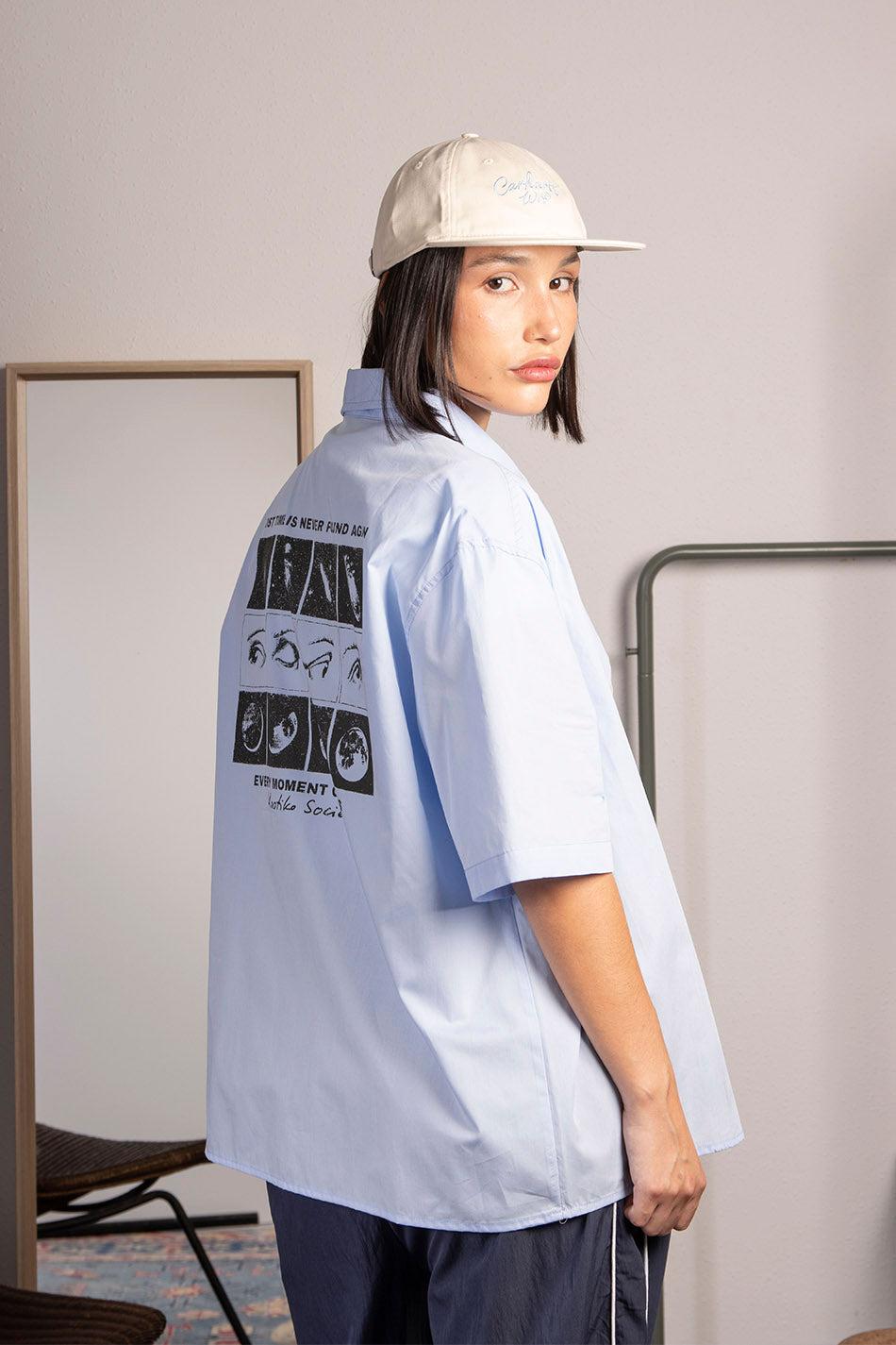 kaotiko Camisa Blue Eyes Phases Shirt Rebajas online