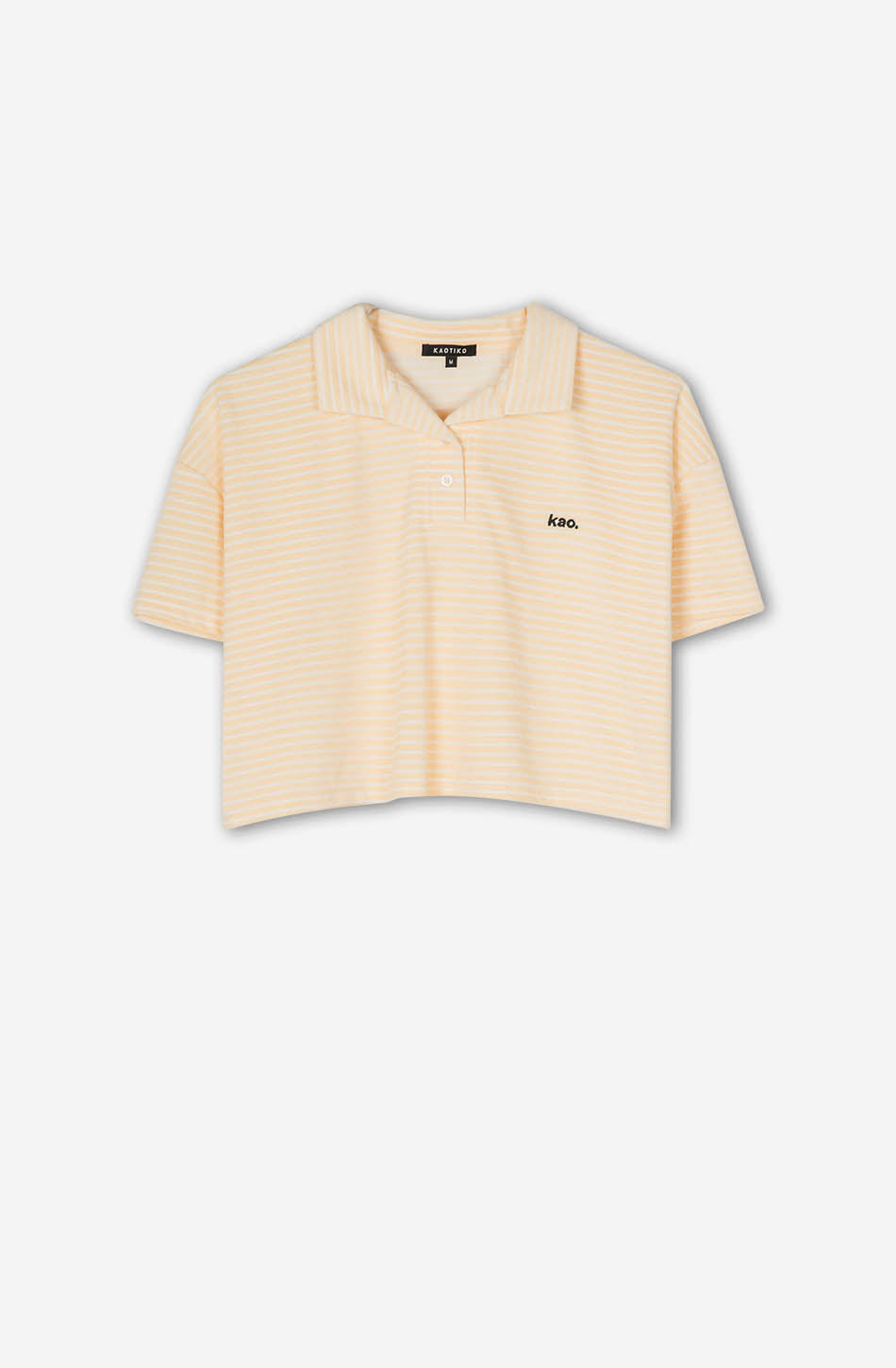 kaotiko Polo Towell Stripe Yellow / White Últimos 3 días