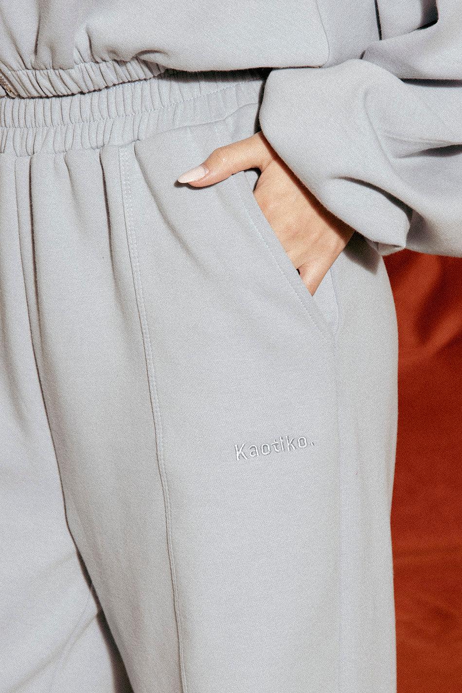 kaotiko Pantalón Jogger Venice Interlock Iceberg Promoción por tiempo limitado