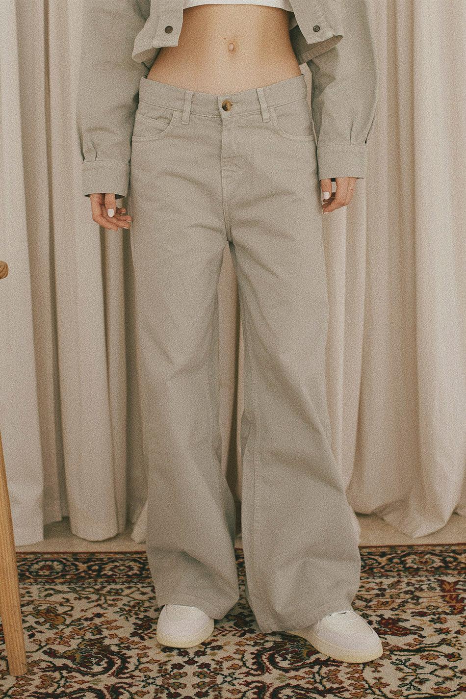 kaotiko Pantalón Baggy Oversize Stone Superdescuento