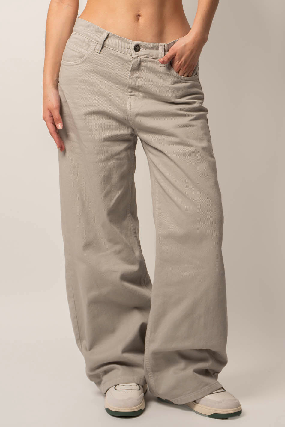 kaotiko Pantalón Baggy Oversize Stone Superdescuento
