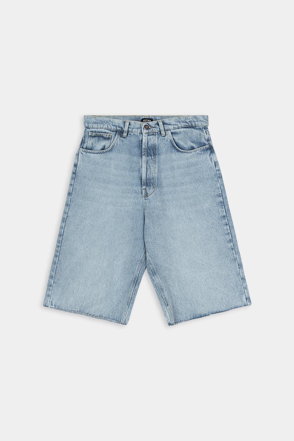kaotiko Bermuda Loose Baggy Denim Libre de impuestos
