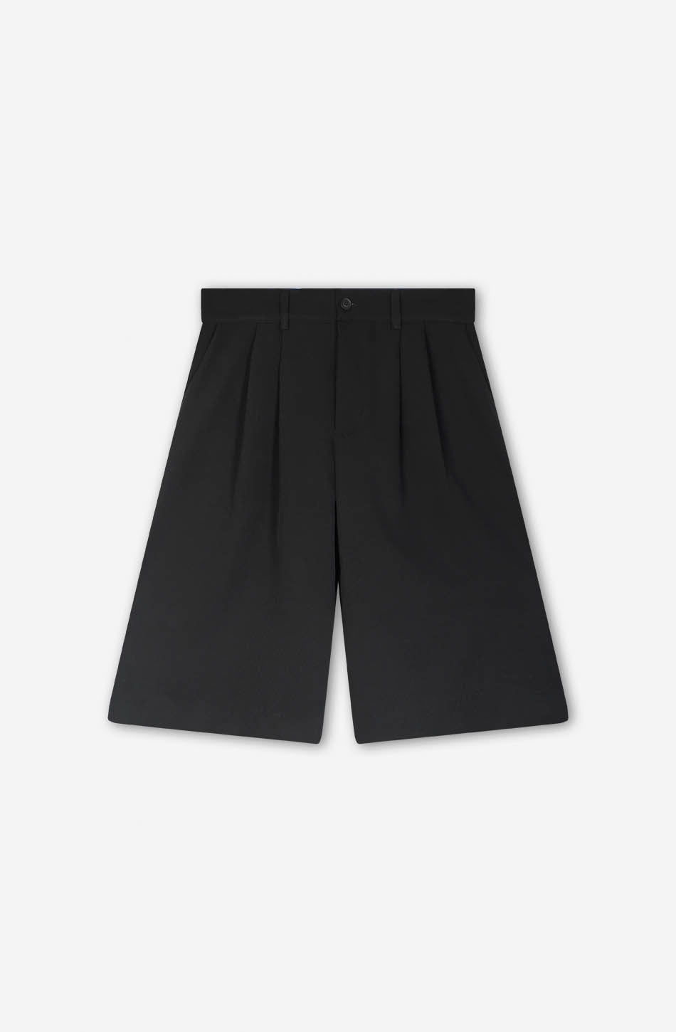 kaotiko Bermuda Wide Leg Pinzas Black