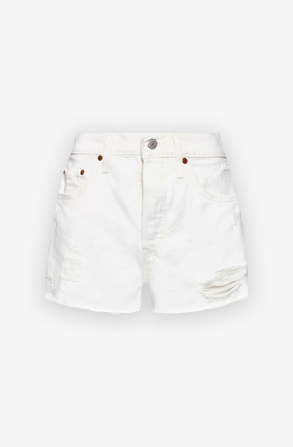 kaotiko Short Levi's 501 White Rebajas de fin de temporada