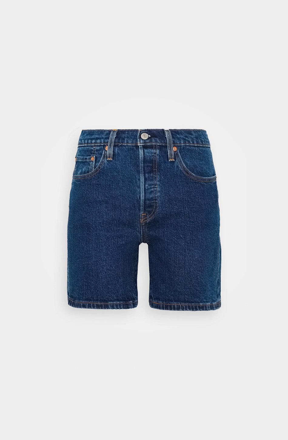 kaotiko Shorts Levi's Mid Thight Blue Devoluciones gratuitas
