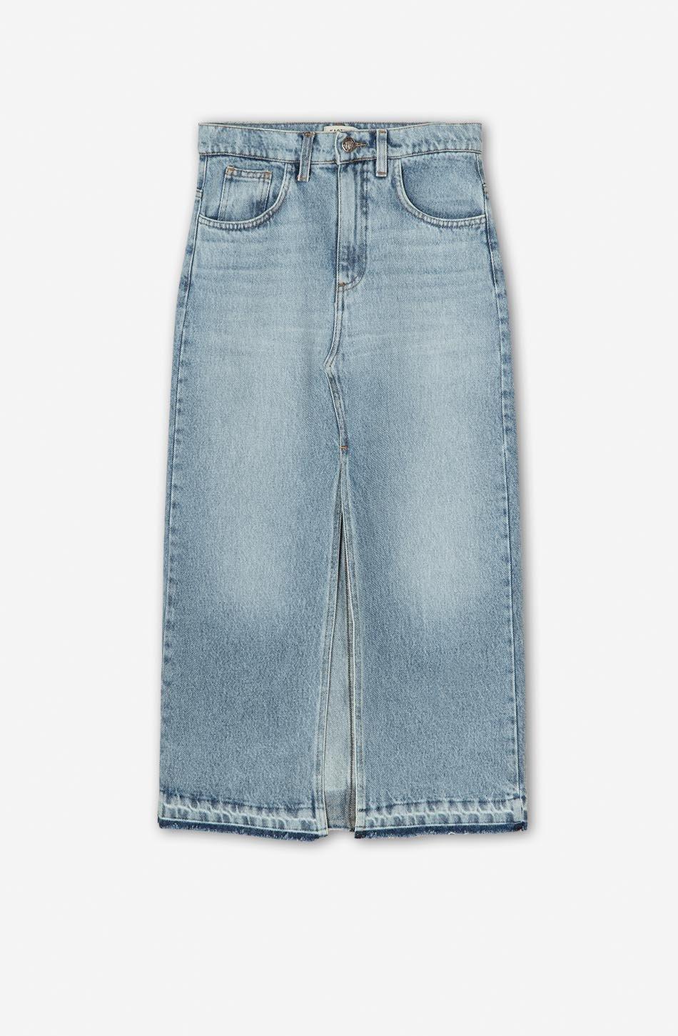 kaotiko Falda Long Denim En línea