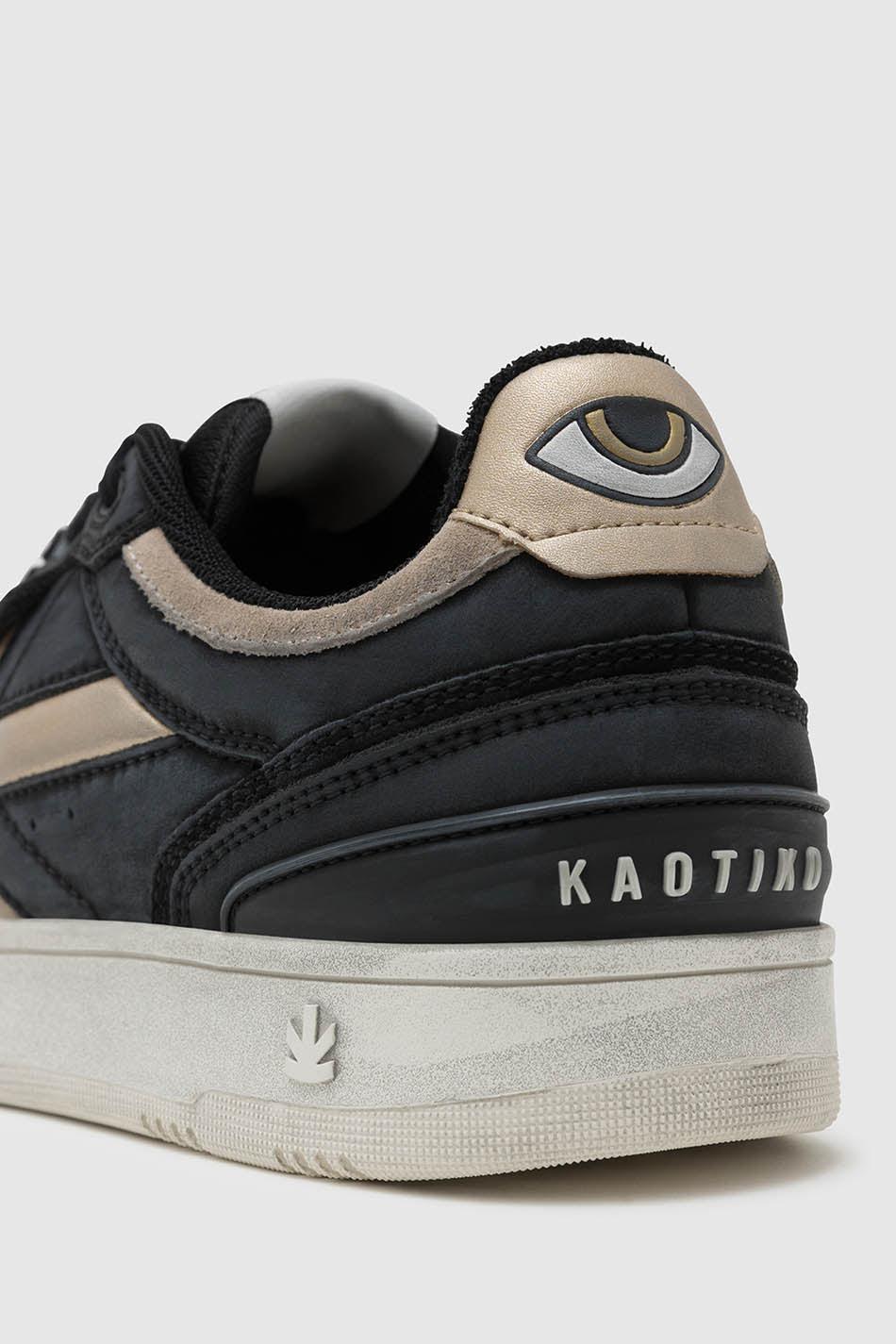 kaotiko Zapatillas Kaotiko Boston Piping Metal Black Los más vendidos