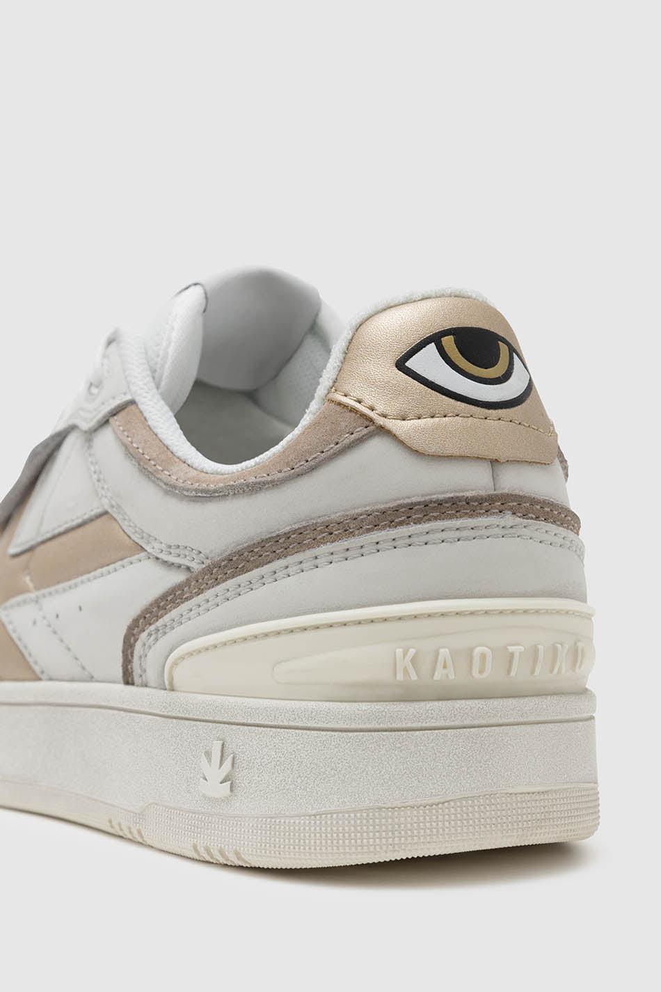 kaotiko Zapatillas Kaotiko Boston Piping Metal Gold Tienda