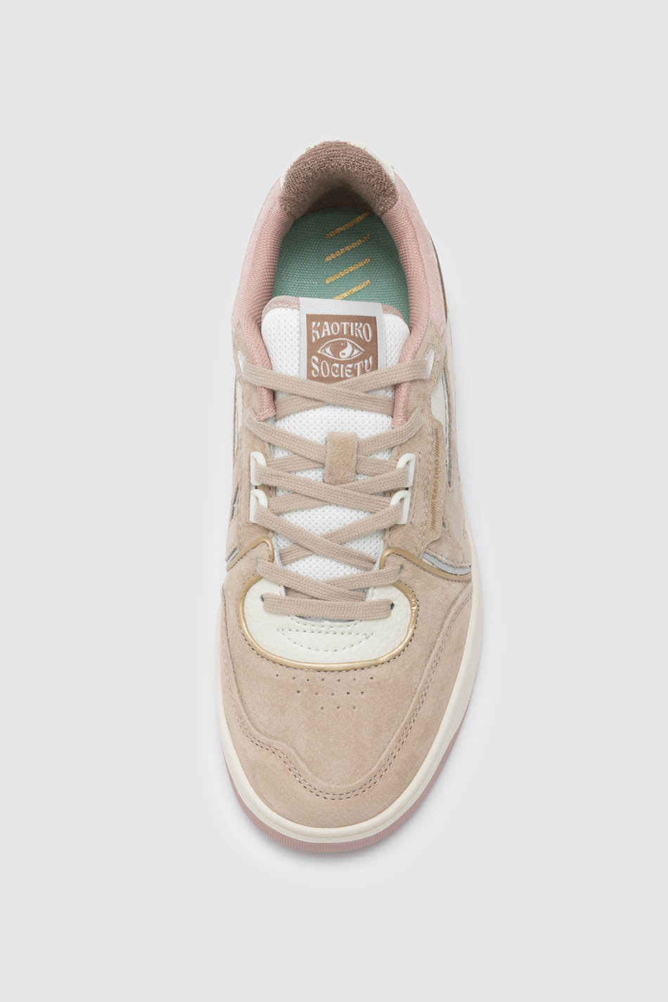kaotiko Zapatillas Boston Piping Suede Pale Tienda