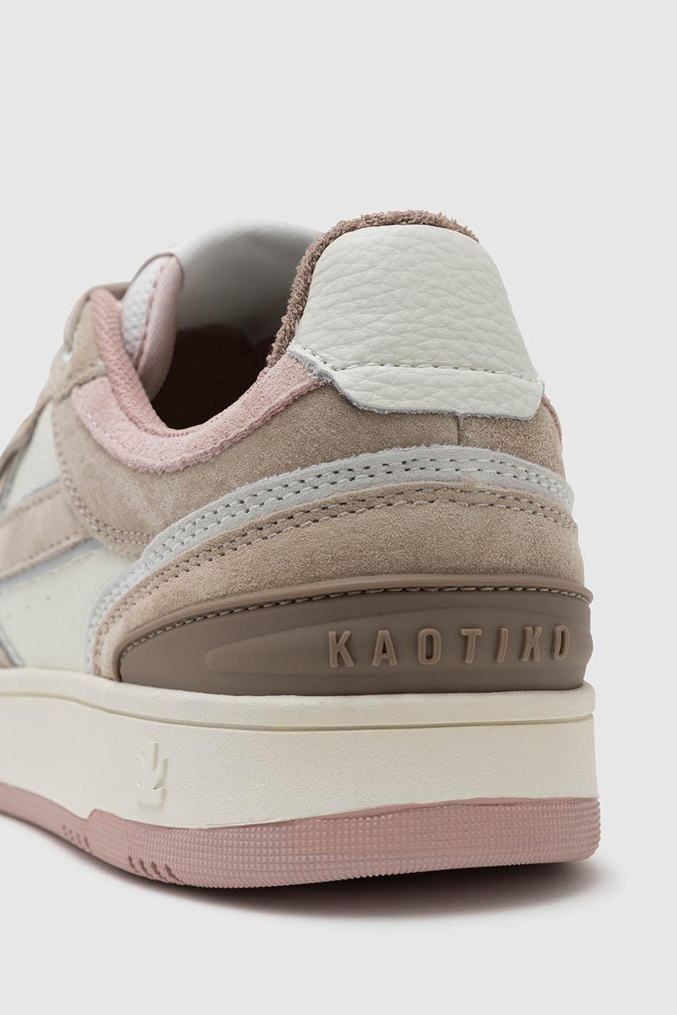 kaotiko Zapatillas Boston Piping Suede Pale Tienda
