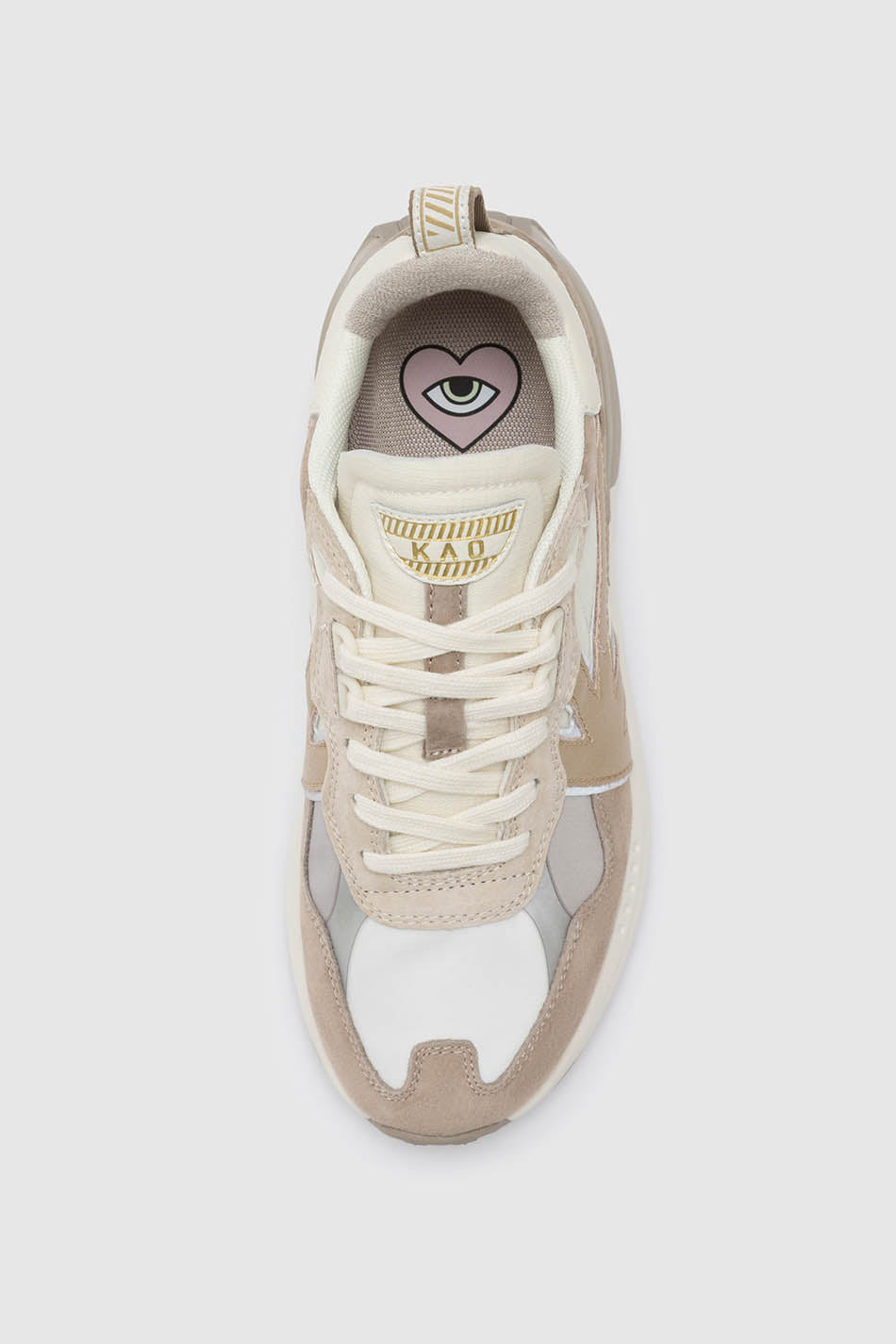 kaotiko Zapatillas Kaotiko Detroit Gold White - Gold Rebajas top