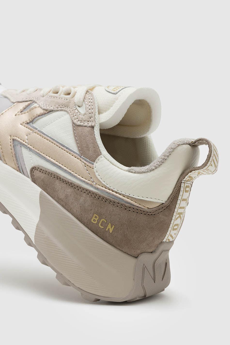 kaotiko Zapatillas Kaotiko Detroit Gold White - Gold Rebajas top