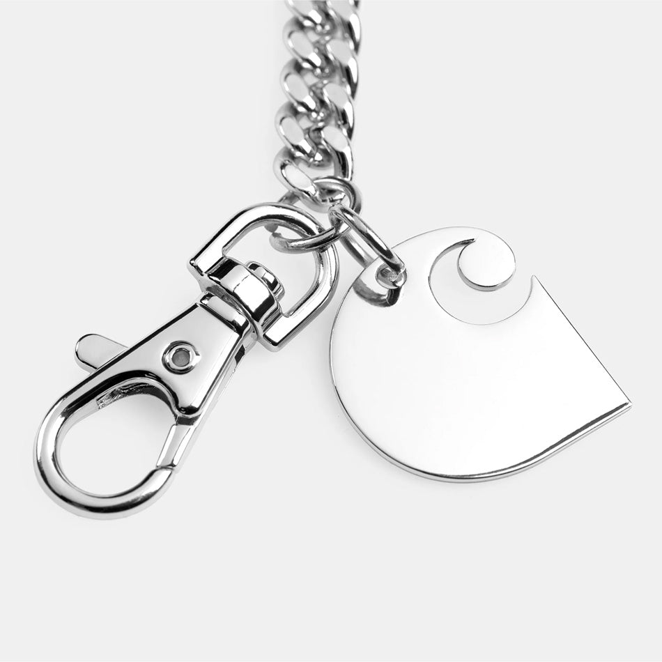 kaotiko Llavero Carhartt WIP Cuban Link Silver ÚLTIMAS EDICIONES
