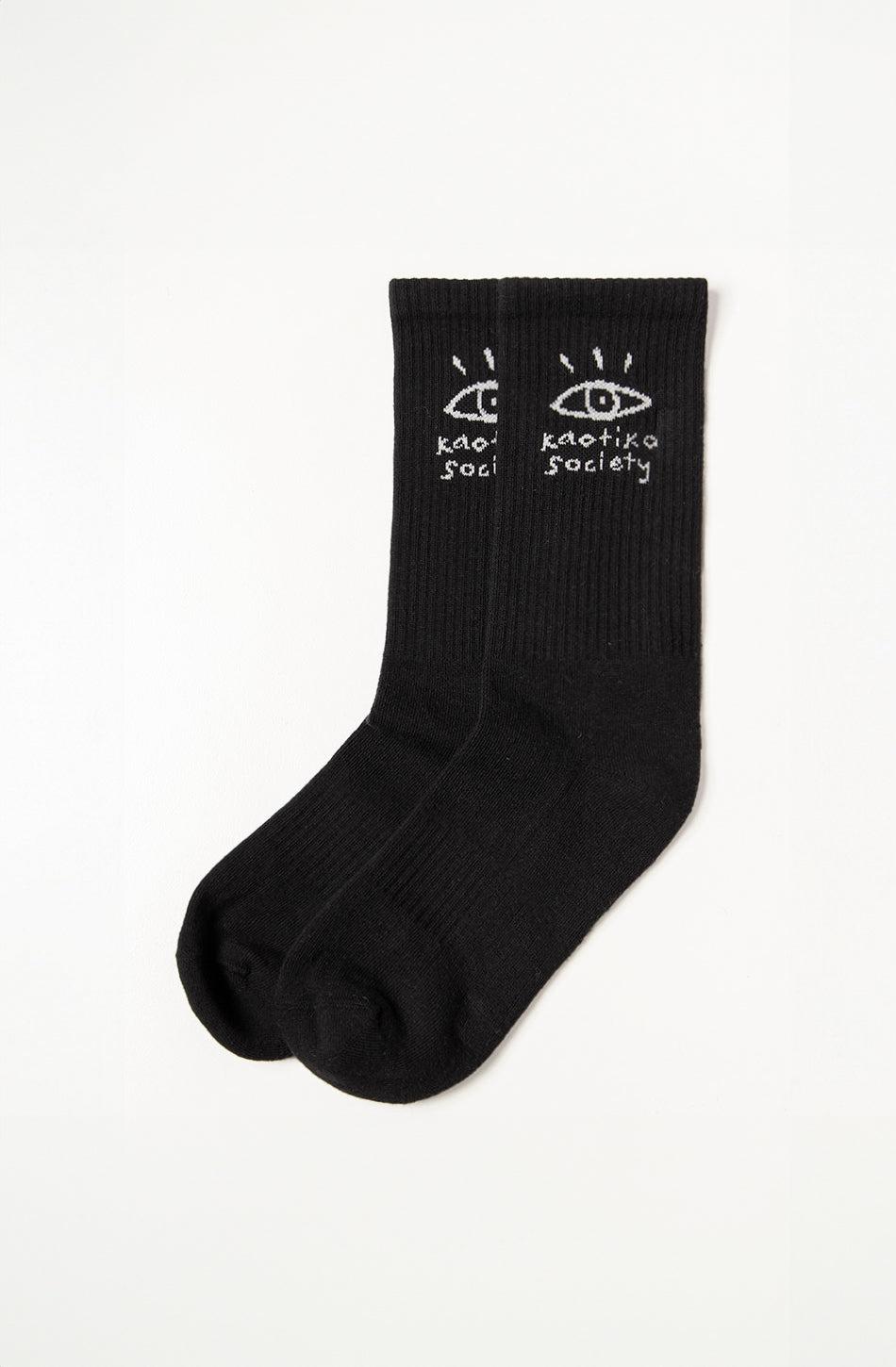 kaotiko Calcetín Eye Society Black
