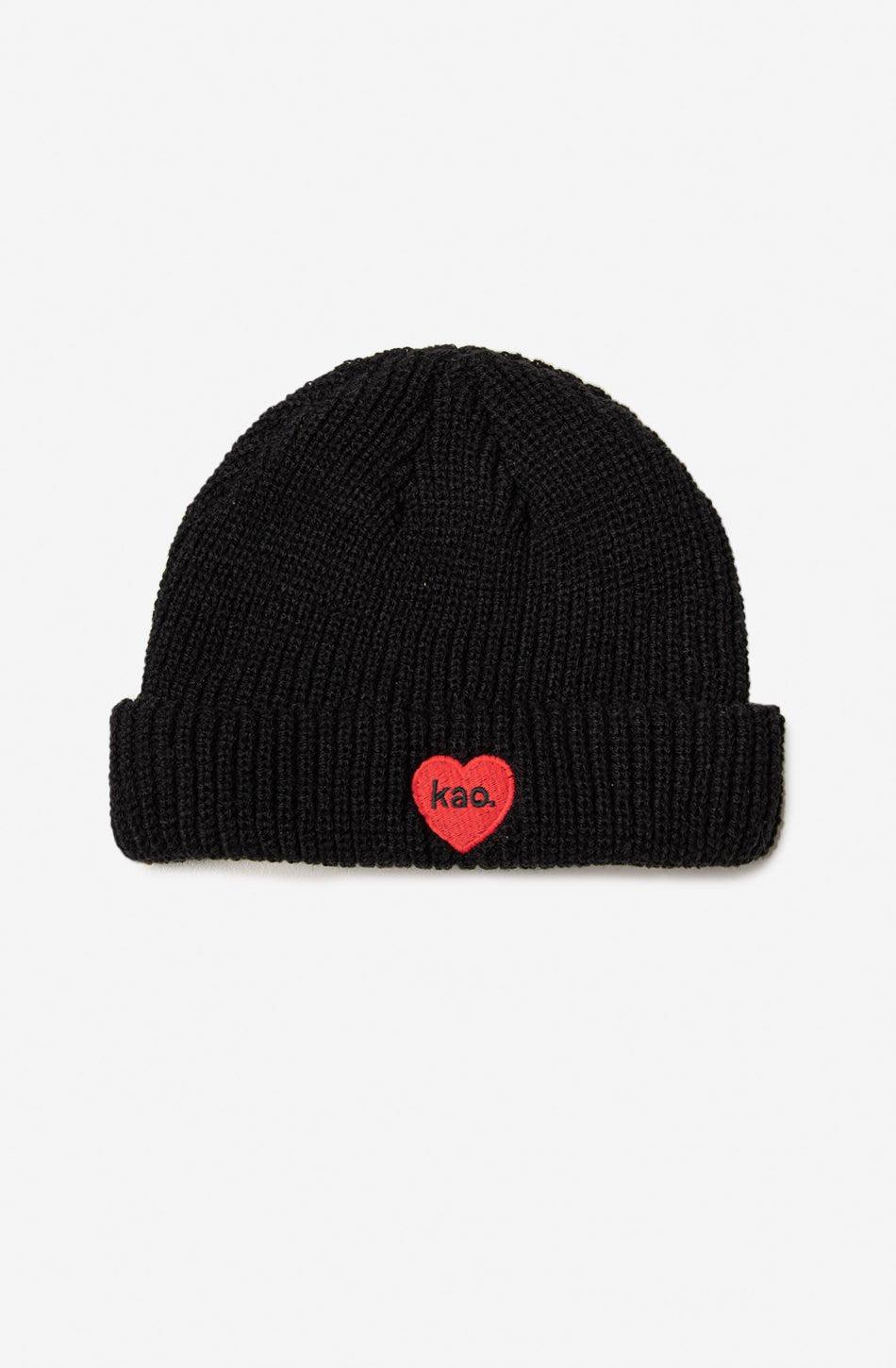 kaotiko Gorro Heart Red Kao Black Último día