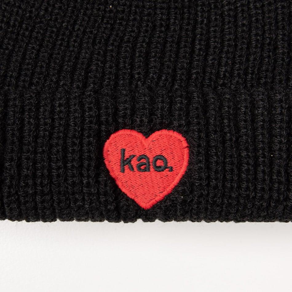 kaotiko Gorro Heart Red Kao Black Último día