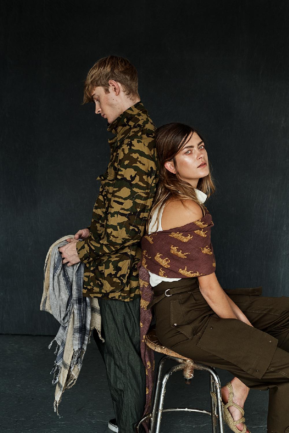 lovat & green DEGRADÉ YELLOW - LOVAT&GREEN SS’ 24 Colección Fulares Venta caliente