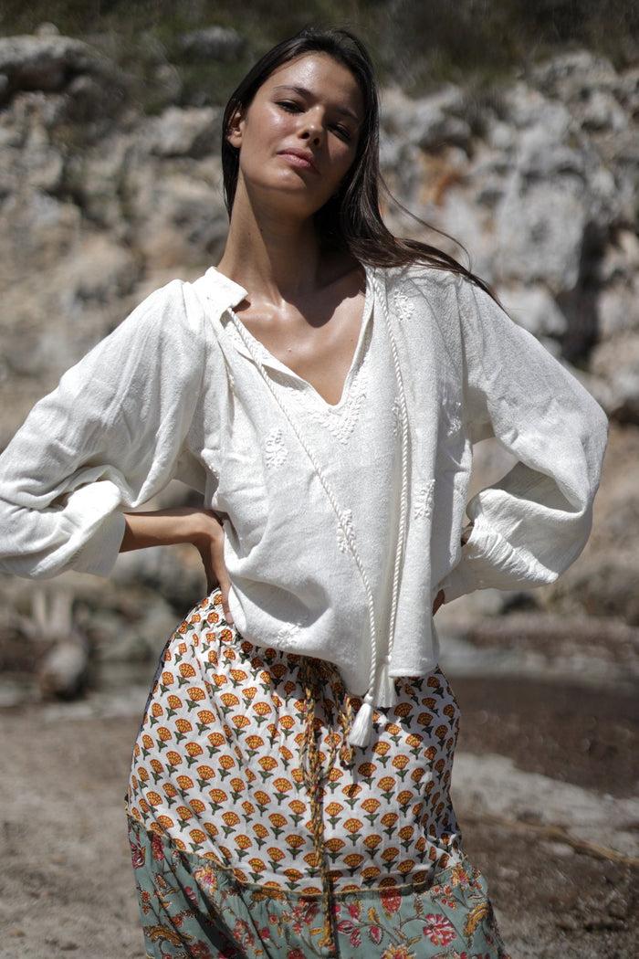 luna llena Falda larga Penelope Colección Howards DA22 – Luna Llena Descuento por venta flash