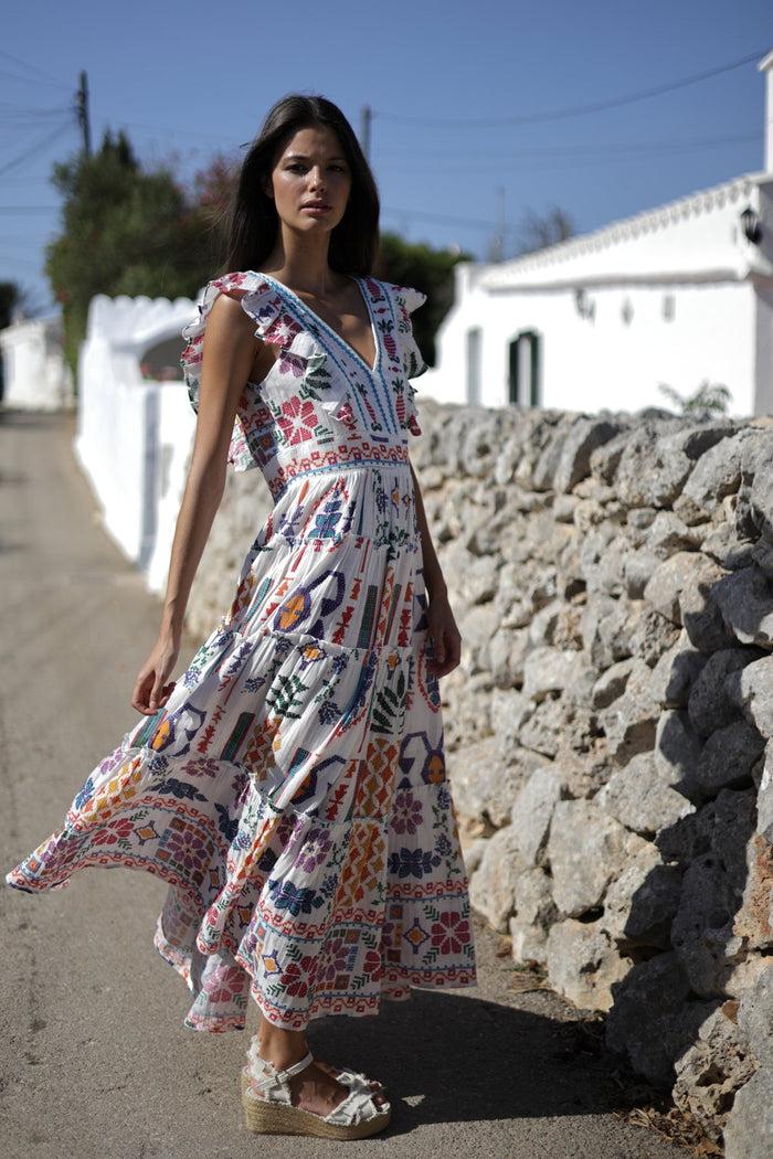 luna llena Vestido Rosario Colección Zihuatanejo BR139 – Luna Llena Rebajas