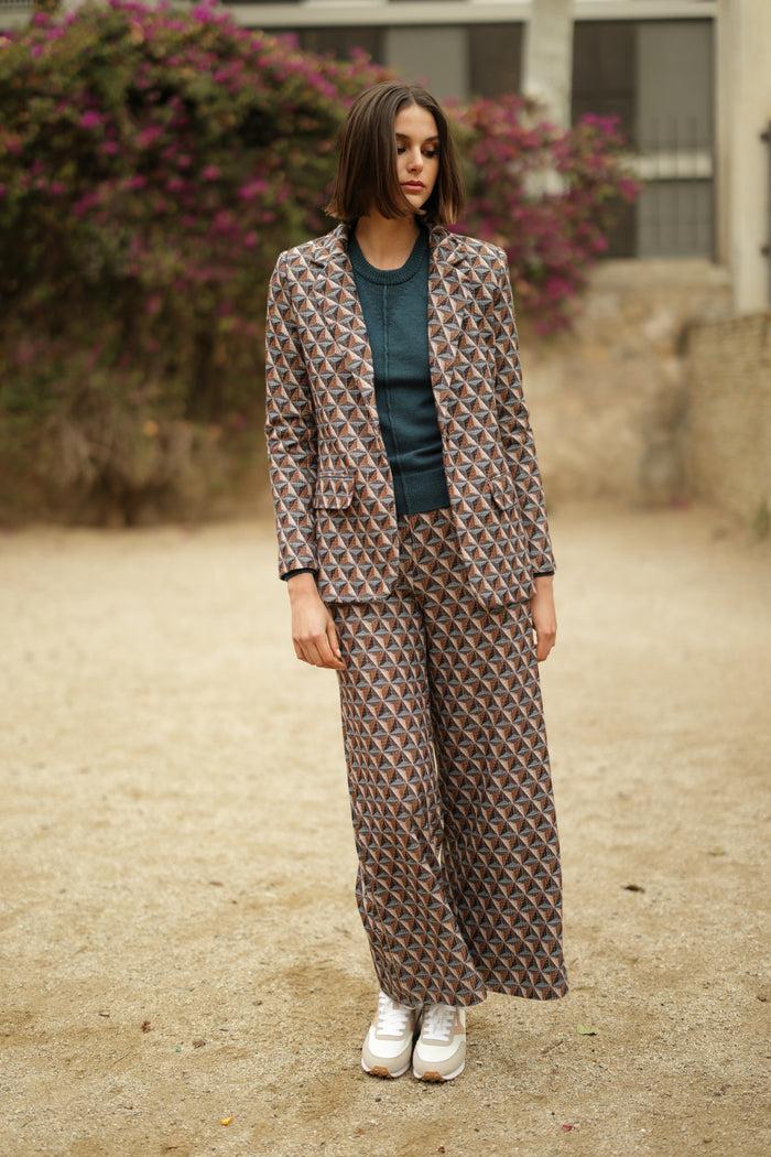 luna llena Blazer Dolly Estampado Berlin BK75 – Luna Llena Rebajas de fábrica