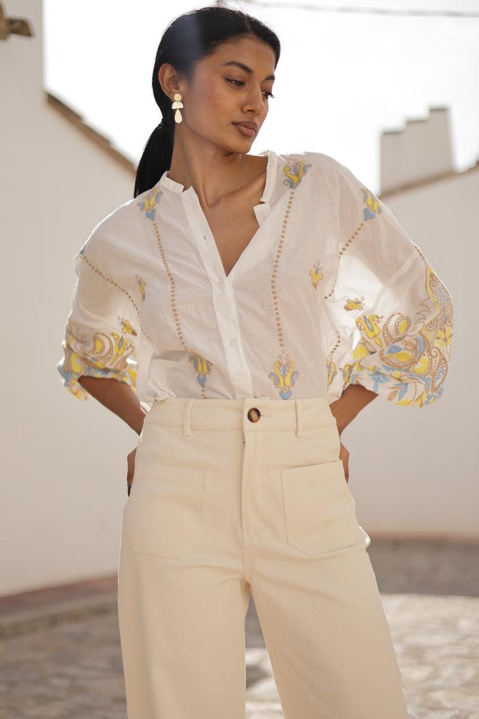 luna llena Blusa Amira CH319 – Luna Llena Liquidación