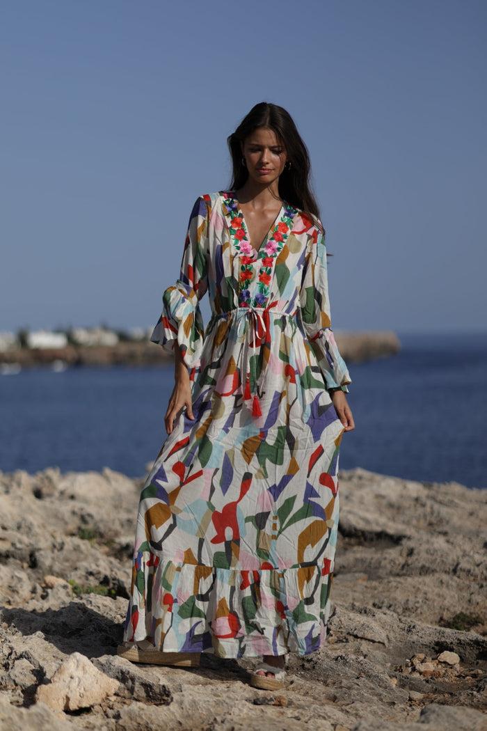 luna llena Vestido largo Micaela Colección Lima NM23 – Luna Llena Libre de impuestos