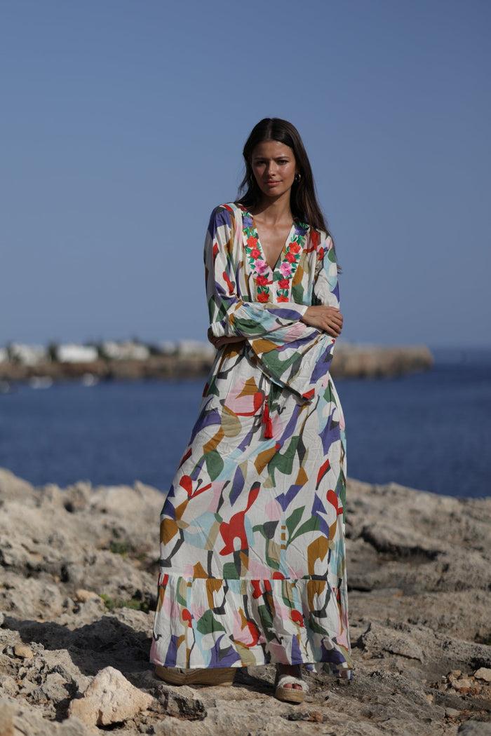 luna llena Vestido largo Micaela Colección Lima NM23 – Luna Llena Libre de impuestos
