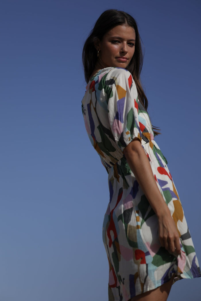 luna llena Vestido corto Isabel Colección Lima NM21 – Luna Llena Descuentos del mes