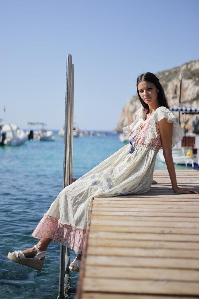 luna llena Vestido largo Lilia FL139 – Luna Llena Ofertas de temporada