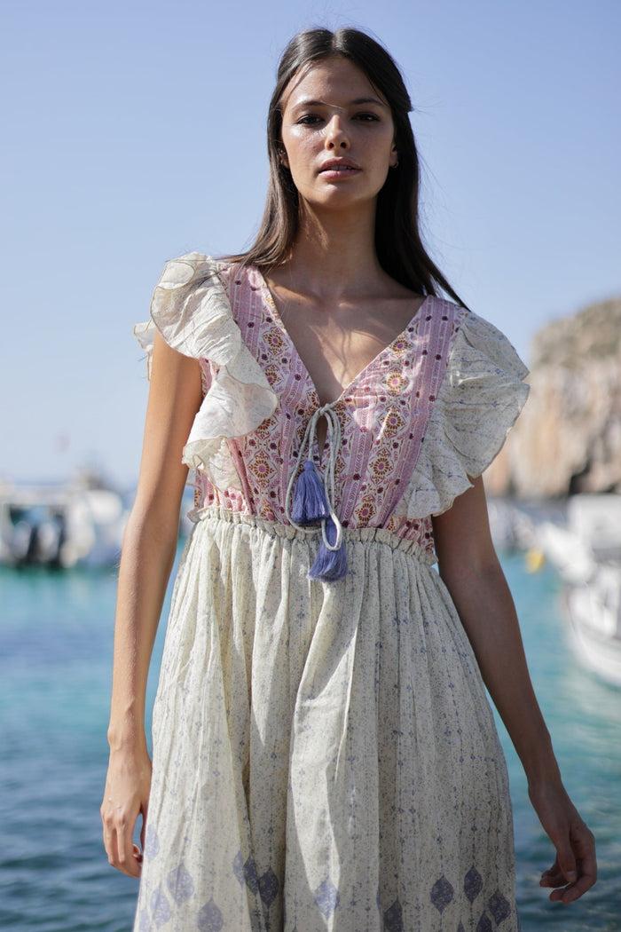 luna llena Vestido largo Lilia FL139 – Luna Llena Ofertas de temporada