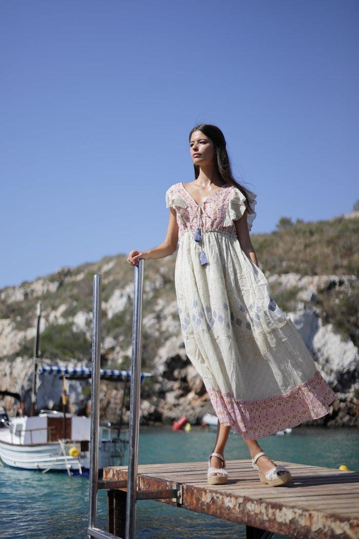 luna llena Vestido largo Lilia FL139 – Luna Llena Ofertas de temporada