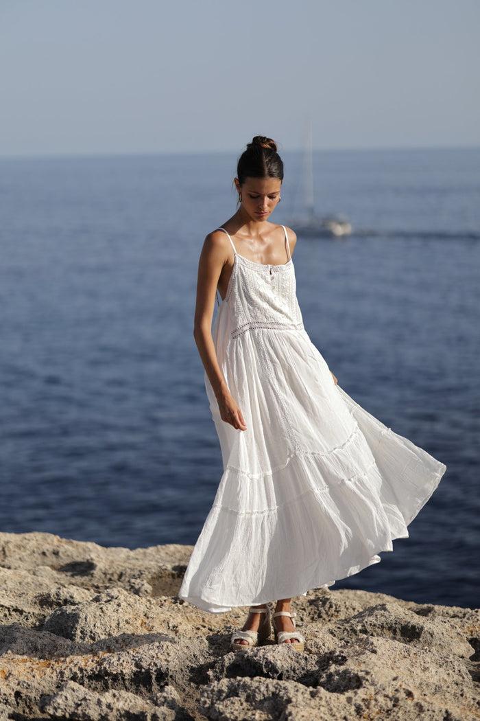 luna llena Vestido largo Tita BB223 – Luna Llena Ofertas especiales