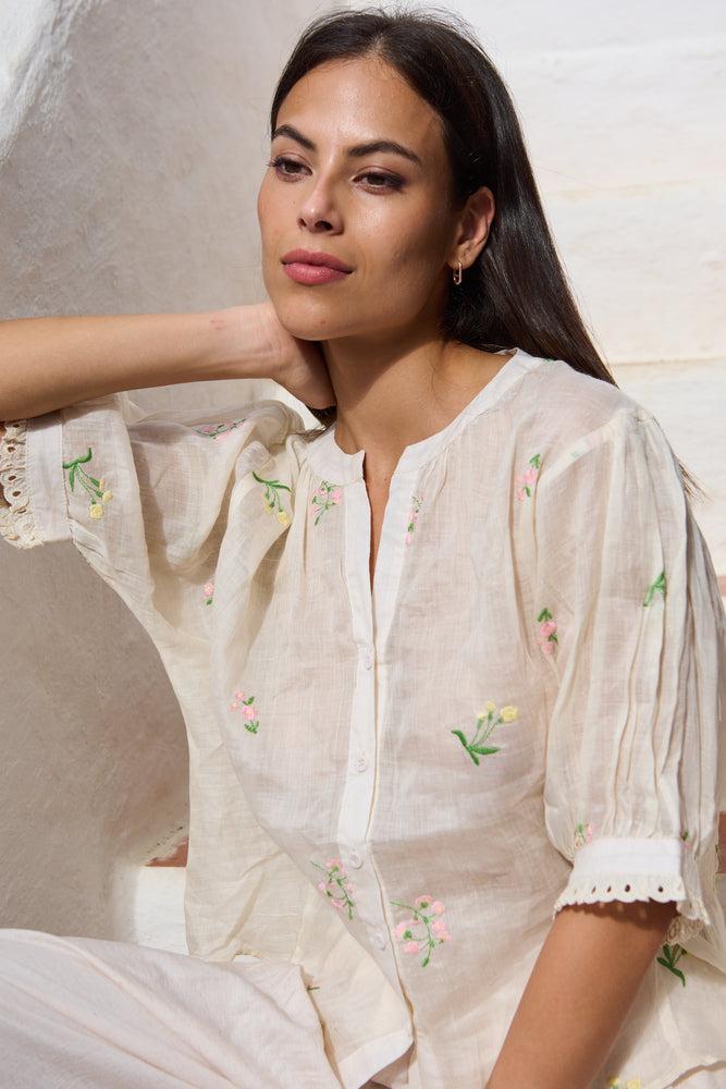 luna llena Blusa Jane colección Austen BN202 – Luna Llena Ventas relámpago