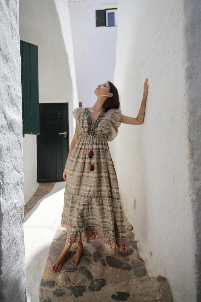 luna llena Vestido largo Lilia SH57 Colección Tulum – Luna Llena Rebajas top